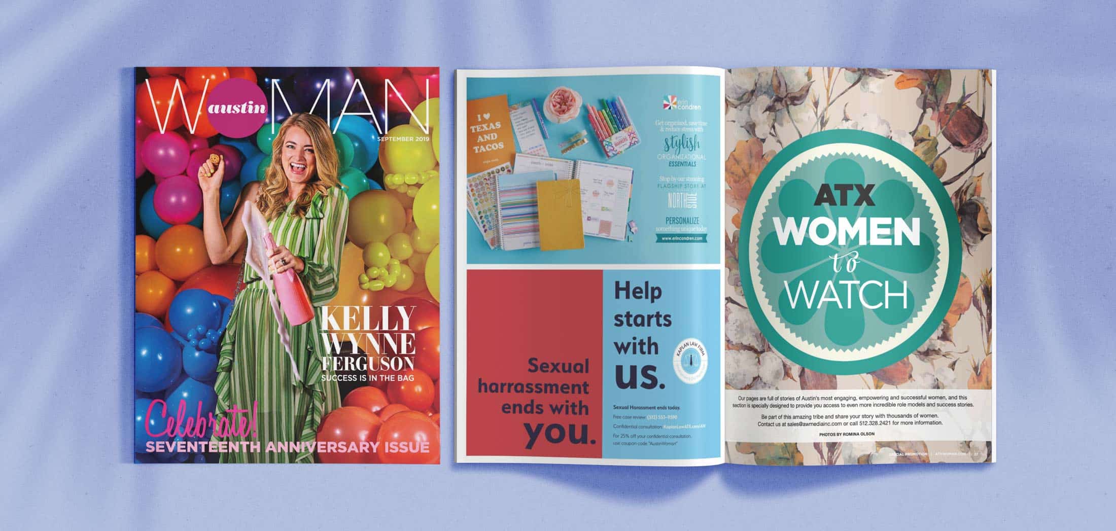 Kaplan Law Firm Austin Women Ads